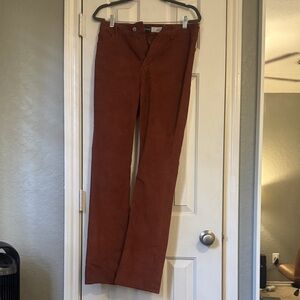 Old Navy Women's Rust Straight Leg Pants